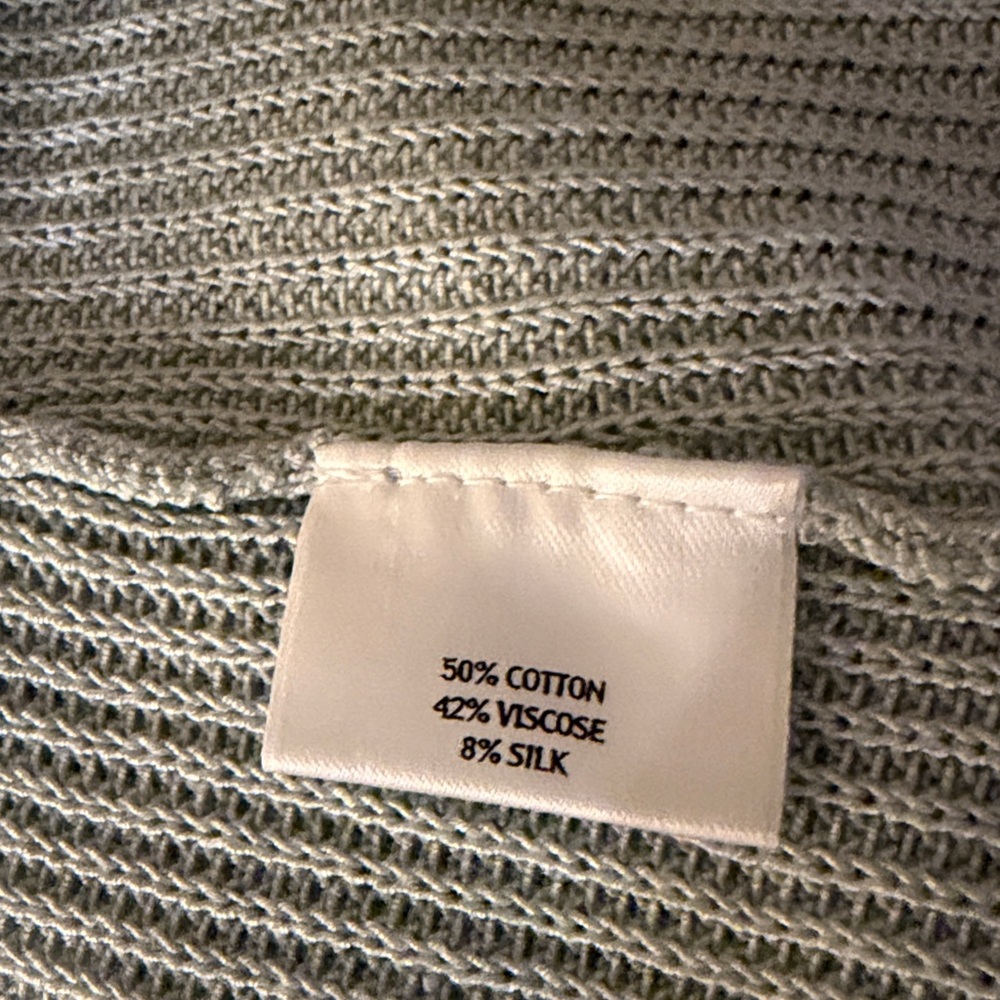 Eileen Fisher Women's Open-Front Cardigan Italian yard size L - Picture 7 of 7